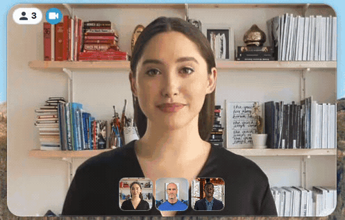 GIF: switch between gallery and speaker view in mini window